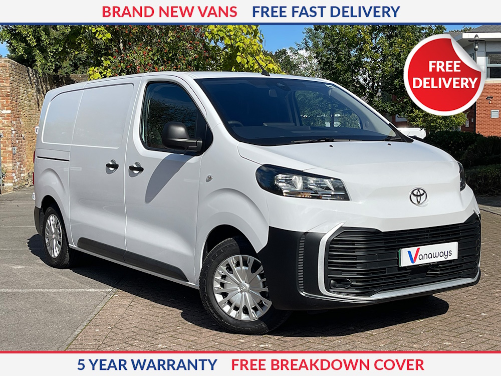 TOYOTA PROACE Van Lease Deals Vanaways